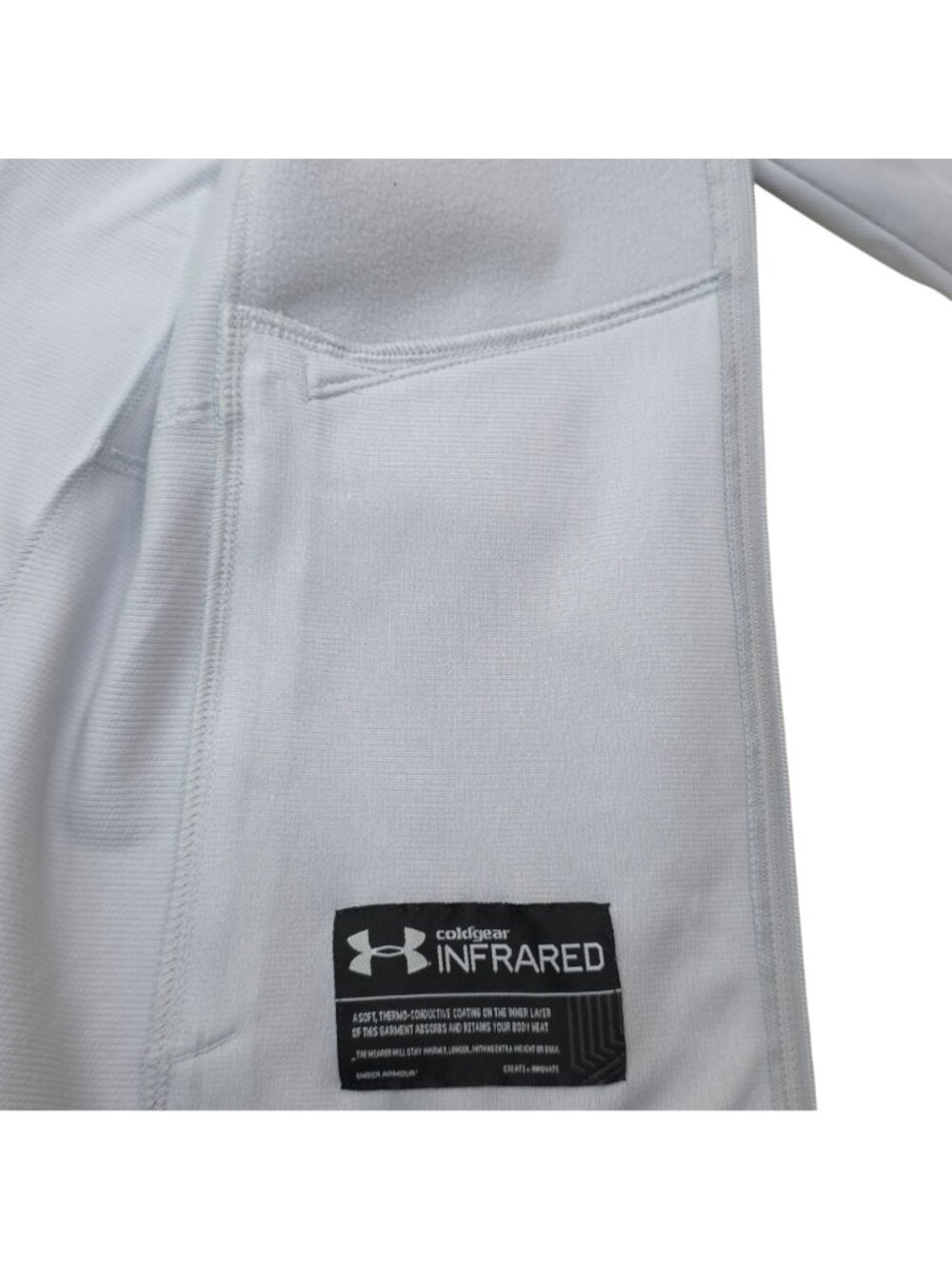 Under Armour Shield Jacket Infrared M Windproof Water-Repellent ColdGear Fitted - Picture 14 of 16